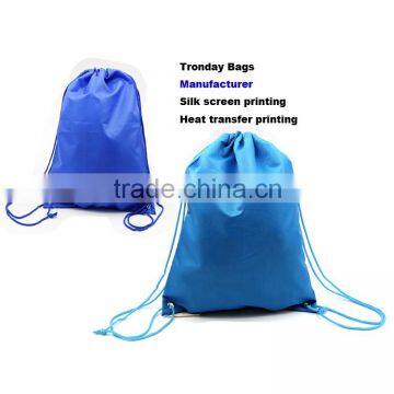 Lightweight Durable Cheap Promotional Drawstring Backpack photo-2