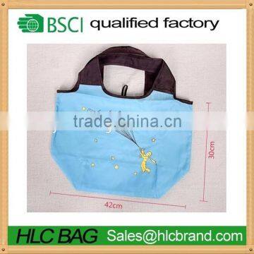Hot sale foldable bag custom reusable tote bag with short handle bolsa