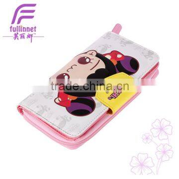New Model Lady Wallet/Fashion Wholesale Cartoon Printing Woman Wallet/Festival Gift photo-2