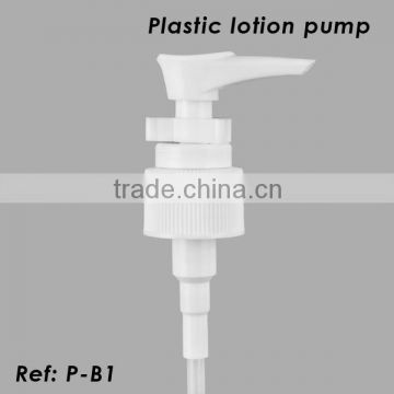 White 24/410 clip lotion pump