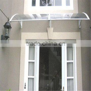 Ten years guarantee ISO Certification polycarbonate 4x4 transparent plastic awning