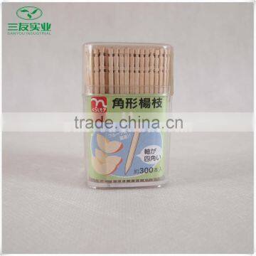 High quality widely uesd natural color toothpick size OEM in China