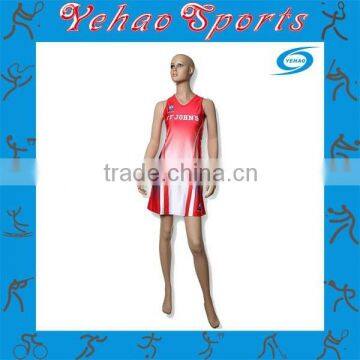 The Most Popular Custom Design lycra netball dresses 2015