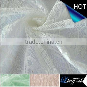 Polyester Mesh Lace Fabric DSN437