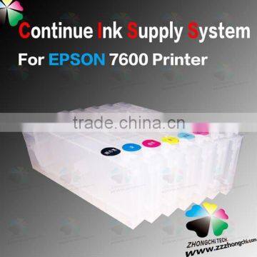 Continuous Ink Supply System for Epson 7600 9600 Printer/Refillable Ink Cartridgr for Epson 7600 9600 Printer