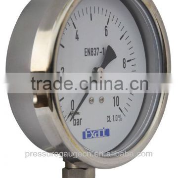 Used for Turkey all stainless steel Liquid Filled Pressure Gauge manufacturer