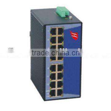 16 10/100M port Industrial Ethernet Switch