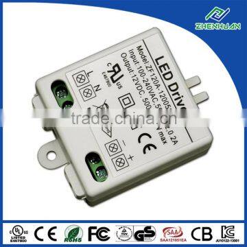 12V Mini Led Driver 12V 500mA Led Adapter for Beauty Products