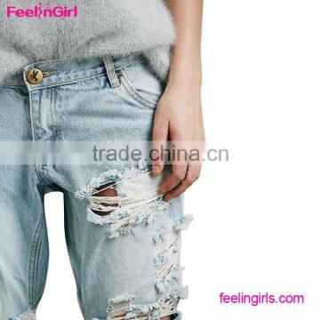 2016 New Fashion Summer Style Hollow Out Pants Jeans Sexy Woman photo-3