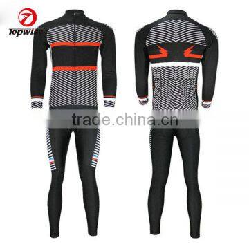 2016 Custom Cycling Wear Long Sleeves Winter Sports Wear