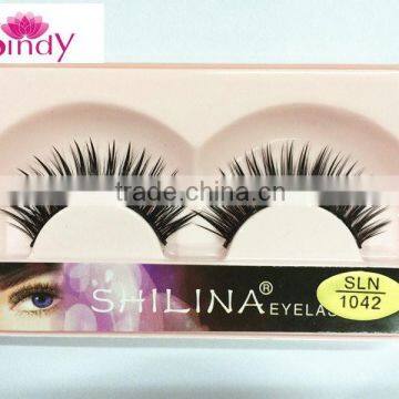 10 Pairs/box Handmade Synthetic Hair False Eyelashes Thick Long Fake Eyelashes Wholesale ZX:235