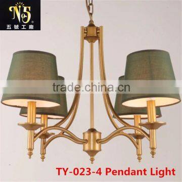 Wholesale Led American Style Simplicity Wall/Ceiling Lighting With Fabric Lampshade photo-3