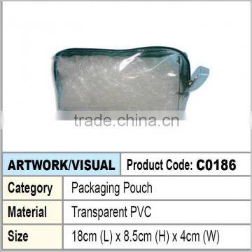 PVC Packaging Zipper Pouch