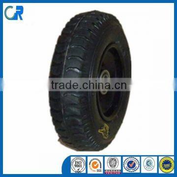 Flatbed hand truck wheel