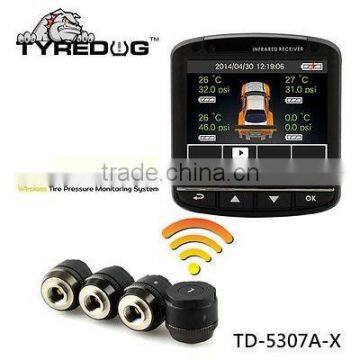 HD dash camera with TPMS
