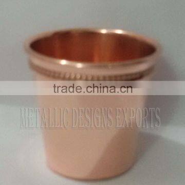 100% Copper Shot Glass for Restaurant & Hotels