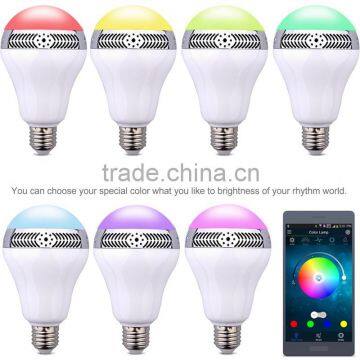 2016 RGB Mini Wireless Bluetooth Speaker LED Light Bulb photo-3