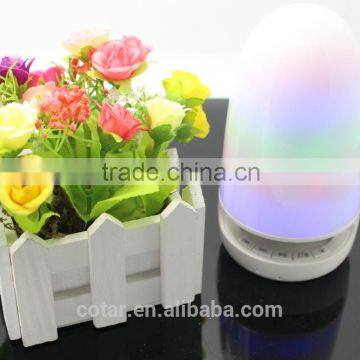 Atmosphere Lamp Speaker,LED Lamp MIC Wireless Bluetooth 4.0 Speaker Speakerphone Built -in Lithium Battery