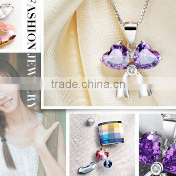 Elegant Butterfly Knot 925 Sterling Silver Butterfly Shape Pendant photo-2