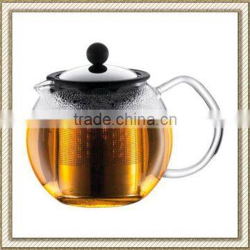 4 cups glass Assam Teapot 34oz