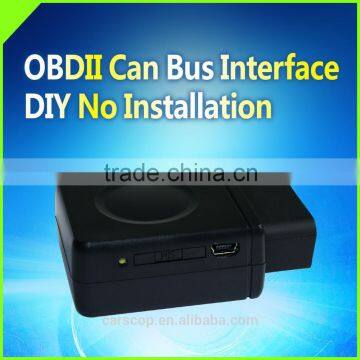 Online Diagnostic OBD II GPS GPRS GSM Car gps sender