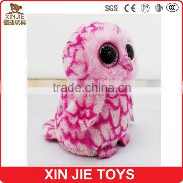 Cute Owl Plush Toy Best Selling Pink Stuffed Owl Toy Good Quality Plush Owl Soft Toy