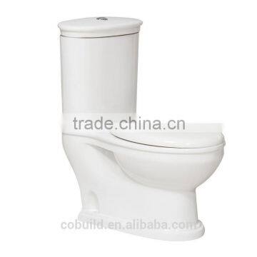 China supplier Bathroom Two Piece dual flush Toilet Soft-closing Cover Ceramic Toilet