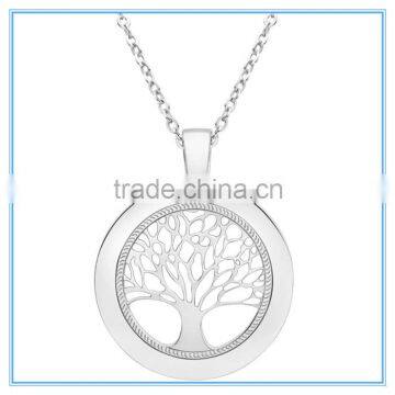 Promotion Hot Sale Stainless Steel Tree Of Life Pendant Necklace