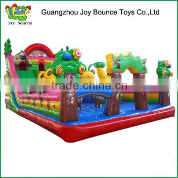 Cartoon Inflatable Fun City For Sale Inflatable Giant Outdoor Playground