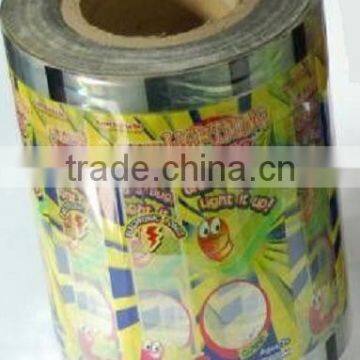 plastic food laminated packaging film/sachet packaging film