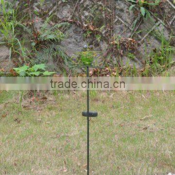 Glass ball Led garden decorative solar stake lights(SO3383)