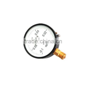 high quality vacuum meter vacuum gauge for compressor made in ningbo china