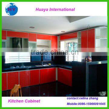 HIGH QUALITY LOW PRICE SIMPLE DESIGN KITCHEN CABINET/CHINESE KITCHEN CABINET