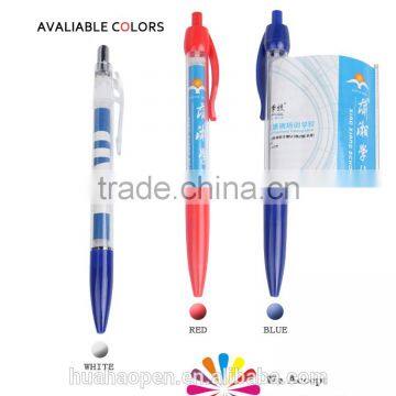 Plastic Promotional Retractable Banner Pen Pull Out Banner Pen Quality Choice photo-4