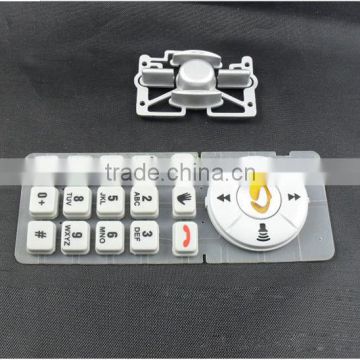 plastic push button for electronic parts