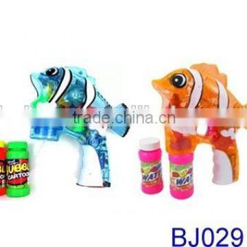 Cartoon Fish Bubble Gun Led Clownfish Bubble Blaster