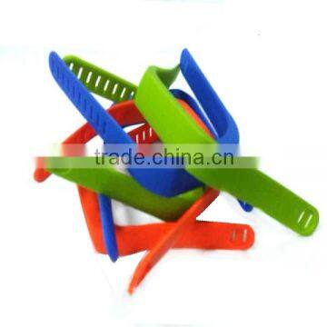 slap varous silicone watch /silicone strap/geneva watch band/slap watch strap
