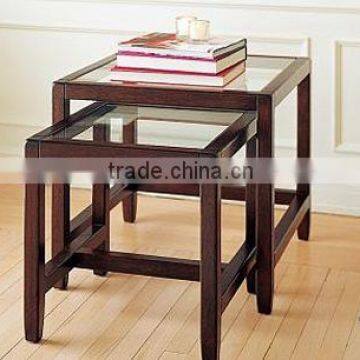 Wooden nest table, coffee table