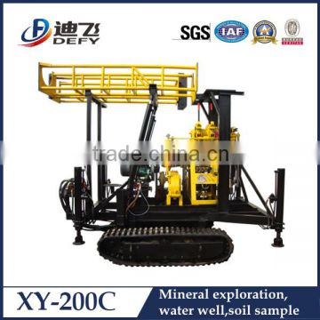 200m XY-200C crawler mounted drilling rig price