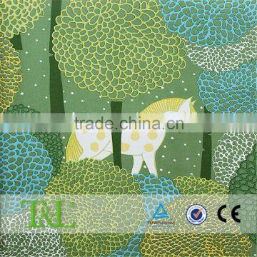 1.06m width colorful PVC wallpaper