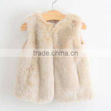 girl winter wholesale faux fur vest