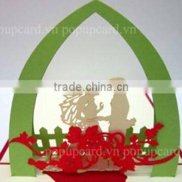 Happy Wedding 3d Hand Made Card photo-3