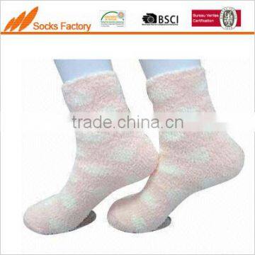 Women's soft fuzzy cozy socks, keeps warm