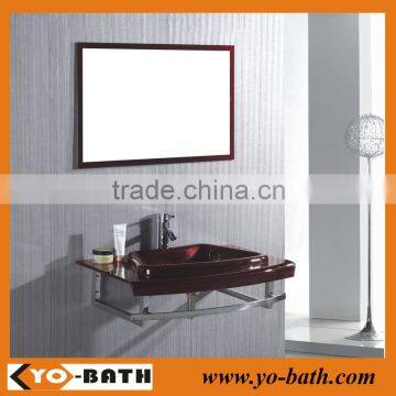 China glass wash basin factory