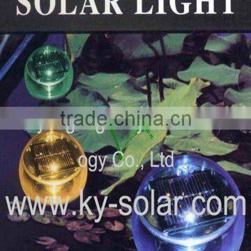 function Solar floating lamp