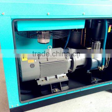 90kw 8 Bar AC Power Electric Motor Oil Less Factory Supply Frequency Repair Rotary Screw Air Compressor photo-4