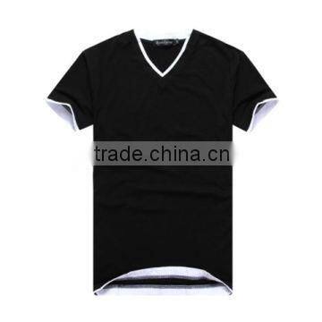 Black v-neck t-shirts