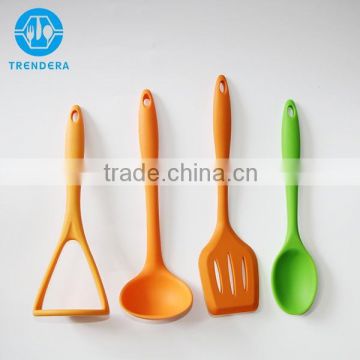 Colorful food silicone rubber kitchen utensils