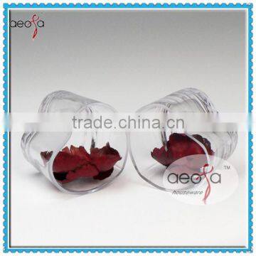 Wholesale Unique Round Clear Heart Shaped Ball Vase For Flower
