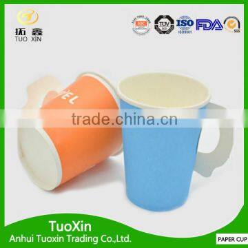 ice cream pe coated flexo printing handle paper cup